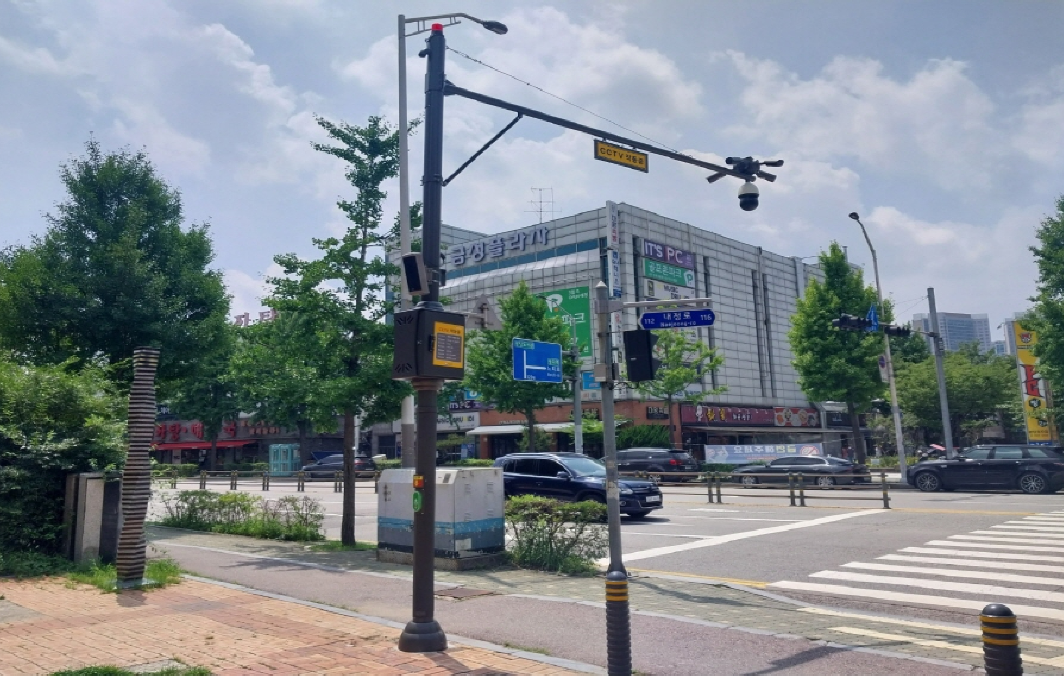 [시공사례] 경기도 성남시 수내/정자 일원 방범 CCTV 설치